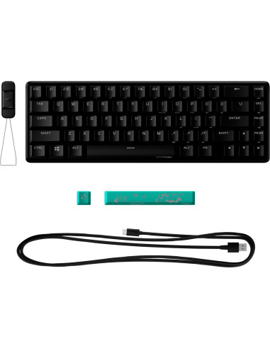 HyperX Alloy Origins 65/Drôtová USB/US layout/Čierna