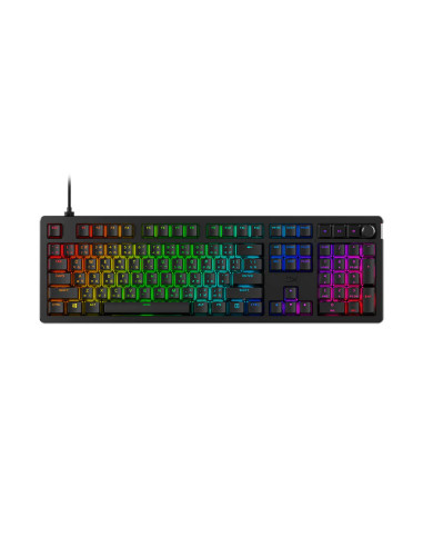 HP HyperX Alloy Rise/Drátová USB/US layout/Čierna