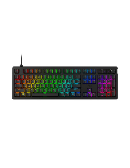 HP HyperX Alloy Rise/Drátová USB/US layout/Čierna