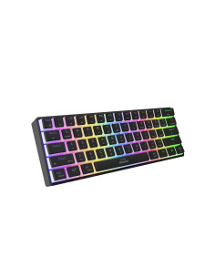 Genesis herná klávesnica THOR 660 G2/Gateron Brown/USB+BT/US layout/Čierna