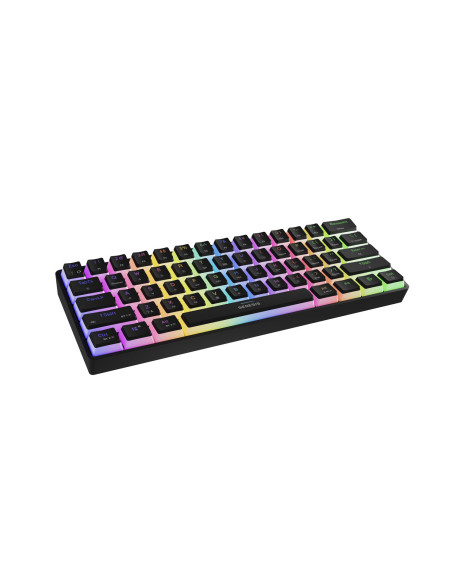 Genesis herná klávesnica THOR 660 G2/Gateron Brown/USB+BT/US layout/Čierna