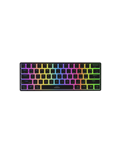 Genesis herná klávesnica THOR 660 G2/Gateron Brown/USB+BT/US layout/Čierna