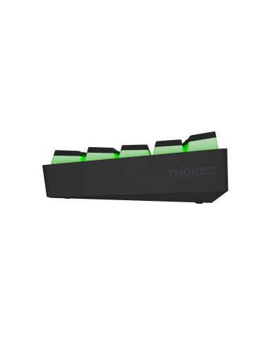 Genesis herná klávesnica THOR 660 G2/Gateron Brown/USB+BT/US layout/Čierna