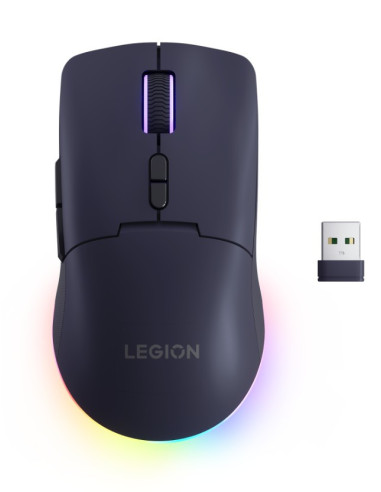 Lenovo Legion M220/Herná/Optická/Pre pravákov/5 000 DPI/USB+BT/Fialová