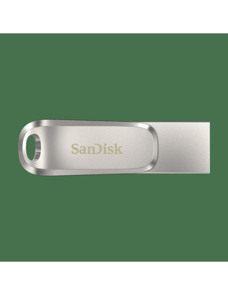 SanDisk Ultra Dual Drive Luxe/128GB/USB 3.1/USB-A + USB-C/Strieborná