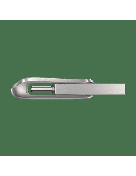 SanDisk Ultra Dual Drive Luxe/128GB/USB 3.1/USB-A + USB-C/Strieborná