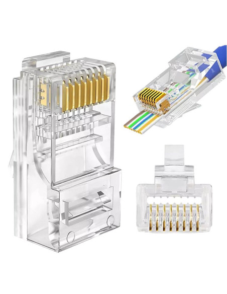PremiumCord priechodný konektor RJ45 8pin UTP Ca6