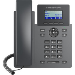 Grandstream GRP2601 SIP telefón, 2,21" LCD displej, 2 SIP účty, 2x100Mbit port