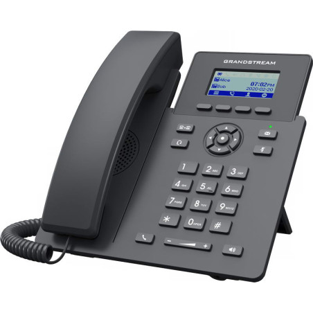 Grandstream GRP2601 SIP telefón, 2,21" LCD displej, 2 SIP účty, 2x100Mbit port