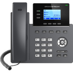 Grandstream GRP2603 SIP telefón, 2,48" LCD podsv. displej, 6 SIP účty, 2x1Gbit port