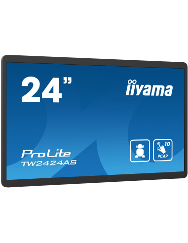 24" iiyama TW2424AS-B1: PCAP, Android 12, FHD