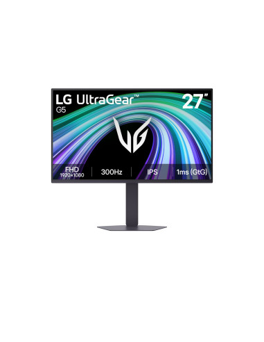 LG UltraGear/27G550B-B/27"/IPS/FHD/300Hz/1ms/Čierna/2R