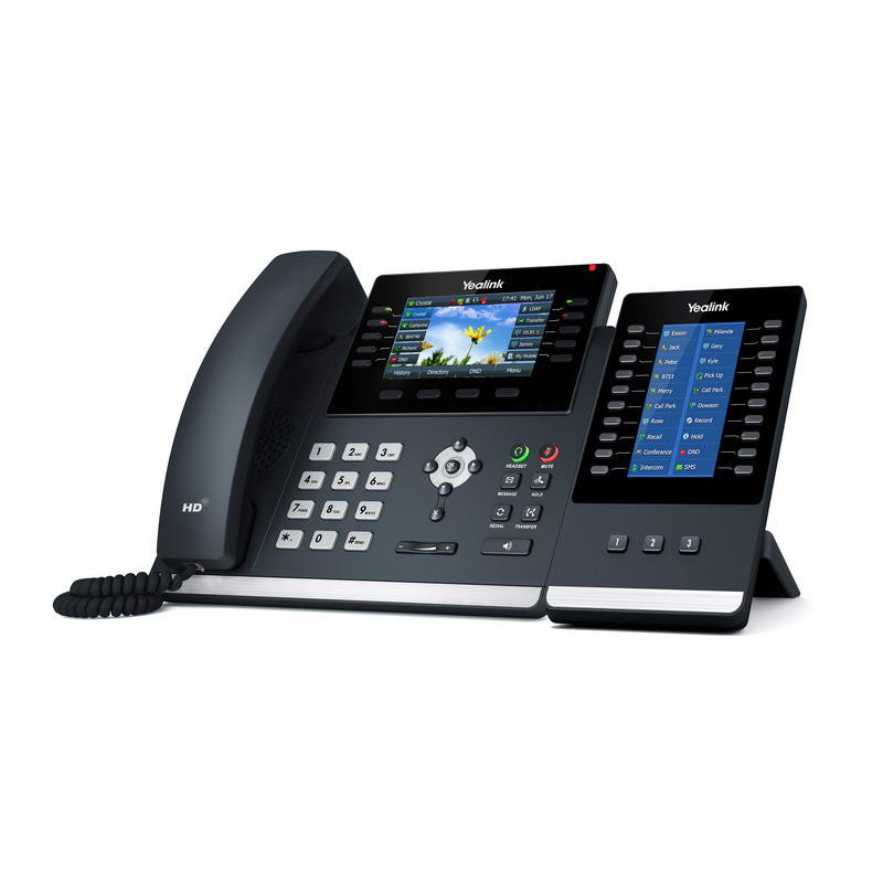 Yealink EXP43, exp. modul s farebným LCD, 60 hr., k tel. T43U/T46U/T48U
