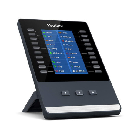 Yealink EXP43, exp. modul s farebným LCD, 60 hr., k tel. T43U/T46U/T48U