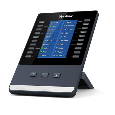 Yealink EXP43, exp. modul s farebným LCD, 60 hr., k tel. T43U/T46U/T48U