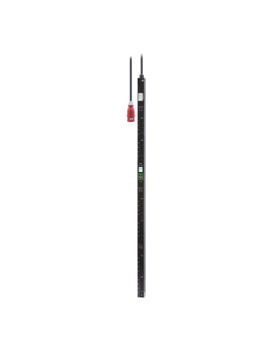 Easy PDU,2G, Metered-by-Outlet with Switching, ZeroU, 22kW, 230V, (18) C13 & (6) C19