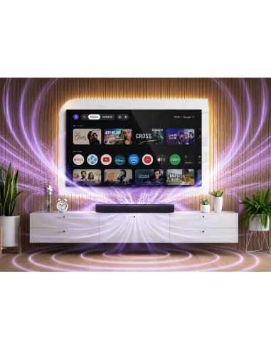 MECOOL Soundbar s Google TV + Subwoofer + 2x repro