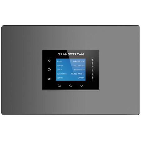 Grandstream UCM6301 VoIP PBX, 500 užív., 75 súb. hov., videokonf. 12úč., 1xFXO, 1xFXS port