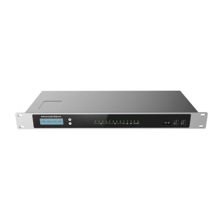 Grandstream UCM6304 VoIP PBX, 2000 uživ., 300 súb. hov., videokonf. 40úč., 4xFXO, 4xFXS porty