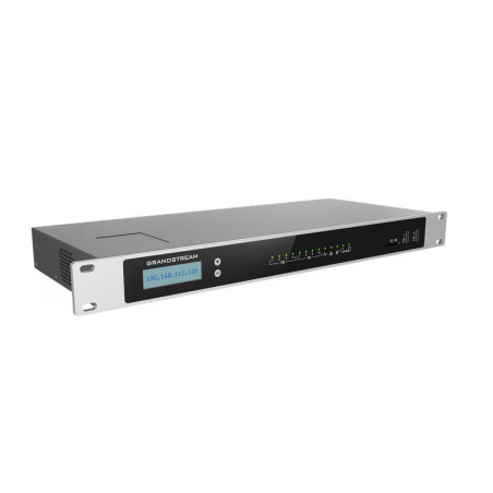 Grandstream UCM6304 VoIP PBX, 2000 uživ., 300 súb. hov., videokonf. 40úč., 4xFXO, 4xFXS porty