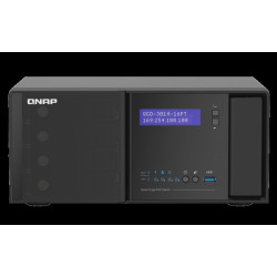 QNAP riadený switch QGD-3014-16PT-8G (16x GbE PoE+, 4core CPU, 4x SATA, 8GB RAM, 2x HDMI, 3x USB)