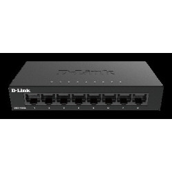 D-Link DGS-108GL Kovový 8-portový Gigabit stolný switch