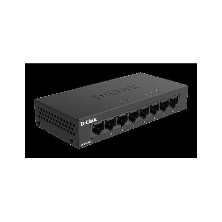 D-Link DGS-108GL Kovový 8-portový Gigabit stolný switch