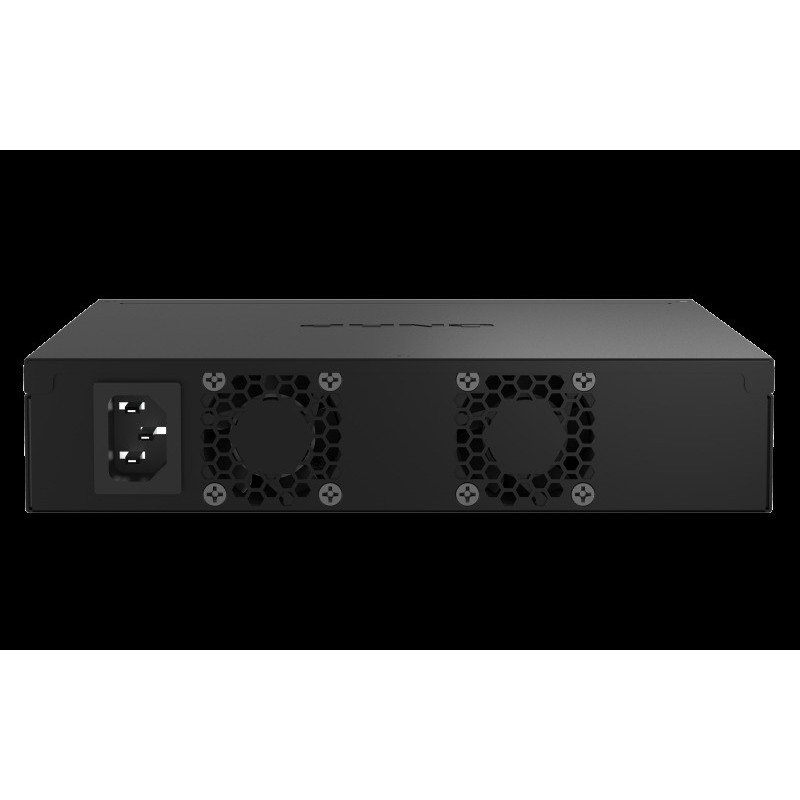 QNAP riadený switch QSW-M2108R-2C (8x 2,5GbE RJ45 a 2x kombo 10GbE SFP+/RJ-45, malá šírka)