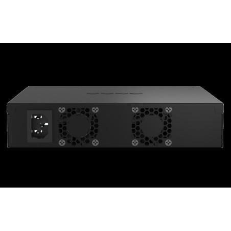QNAP riadený switch QSW-M2108R-2C (8x 2,5GbE RJ45 a 2x kombo 10GbE SFP+/RJ-45, malá šírka)