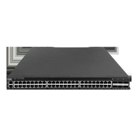D-Link DXS-3610-54T/SI L3 stackable switch, 48x 10G RJ45, 6x 40G/100G QSFP28
