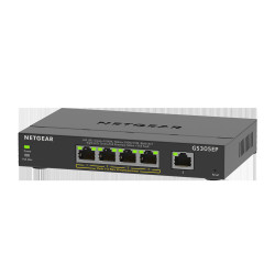 NETGEAR 5PT GE PLUS SWCH W/POE+