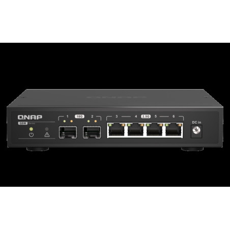 QNAP switch QSW-2104-2S (4x 2,5GbE RJ45 a 2x 10GbE SFP+)