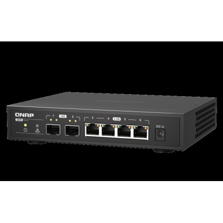 QNAP switch QSW-2104-2S (4x 2,5GbE RJ45 a 2x 10GbE SFP+)