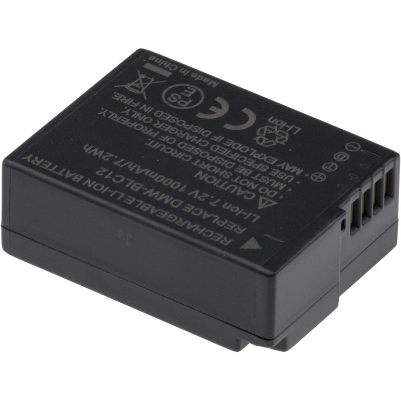 Batéria T6 Power Panasonic DMW-BLC12E, BP-DC12, 1000mAh, 7,2Wh