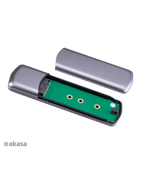 AKASA USB 3.2 Gen 2 ext. rámček pre M.2 SSD Alu