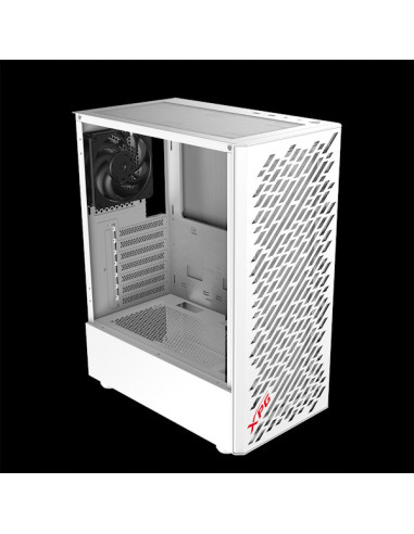 Adata XPG VALOR AIR/Midi Tower/Transpar./Biela