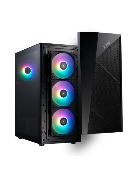 Adata XPG Lander 500/Midi Tower/Transpar./Čierna