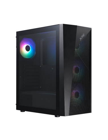 Adata XPG Lander 500/Midi Tower/Transpar./Čierna