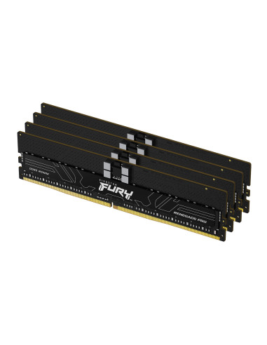 Kingston FURY Renegade Pro/DDR5/64GB/6000MHz/CL32/4x16GB/Black