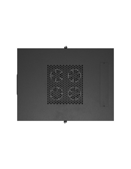 LANBERG 19" VOĽNE STOJÚCA RACKOVÁ SKRIŇA 37U/600X800 (FLAT PACK) S PRESKLENÝMI DVERAMI LCD ČIERNA