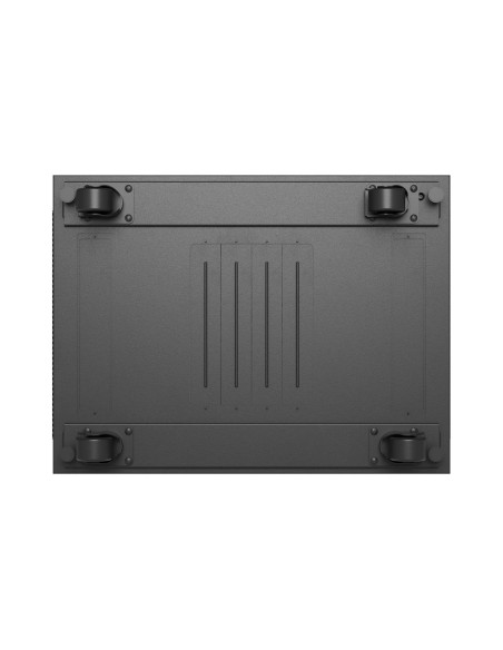 LANBERG 19" VOĽNE STOJÚCA RACKOVÁ SKRIŇA 37U/600X800 (FLAT PACK) S PRESKLENÝMI DVERAMI LCD ČIERNA