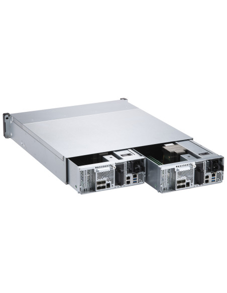 QNAP ES2486AFdc-2142IT-128G (all-flash NAS, duálny radič, 2x Xeon, 2x 64GB RAM, 24x 2,5" U.2/U.3)
