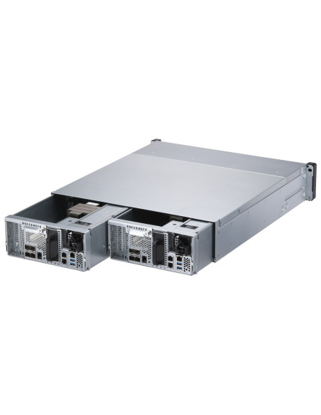 QNAP ES2486AFdc-2142IT-128G (all-flash NAS, duálny radič, 2x Xeon, 2x 64GB RAM, 24x 2,5" U.2/U.3)