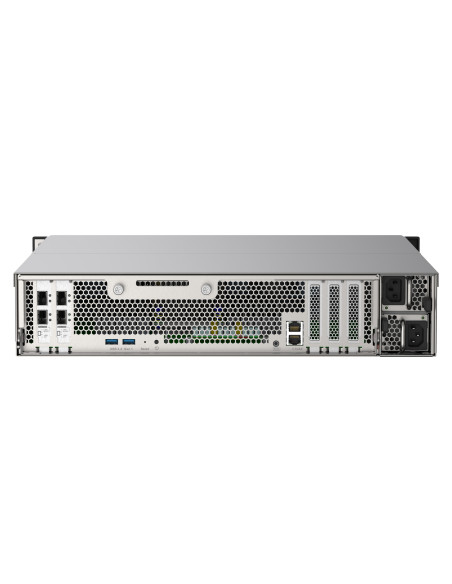 QNAP TS-h2490FU-7232P-32G (AMD EPYC, ZFS, 32GB ECC RAM, 24x 2,5" U.2, 2x 2,5GbE, 4x 25Gb SFP28)