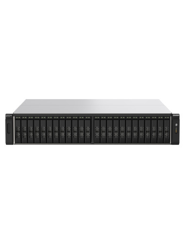 QNAP TS-h2490FU-7232P-32G (AMD EPYC, ZFS, 32GB ECC RAM, 24x 2,5" U.2, 2x 2,5GbE, 4x 25Gb SFP28)