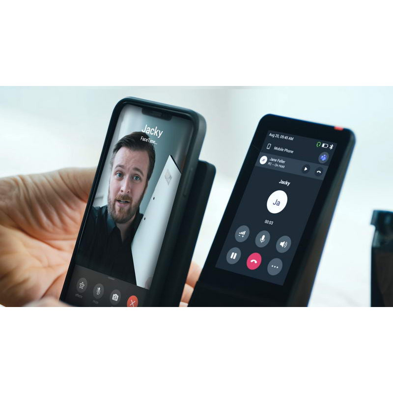Yealink WH67 DECT základňa s dotykovým LCD as náhlavnou súpravou do jedného ucha