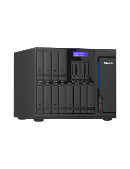 QNAP TVS-AIh1688ATX-U9-32G (Ultra 9, ZFS, 32GB DDR5 ECC RAM, 12x 3,5" + 4x 2,5", 2x 2,5GbE, 2x 10GbE)