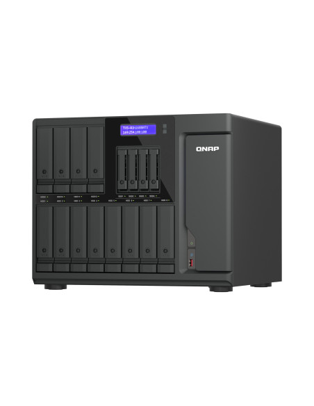 QNAP TVS-AIh1688ATX-U9-32G (Ultra 9, ZFS, 32GB DDR5 ECC RAM, 12x 3,5" + 4x 2,5", 2x 2,5GbE, 2x 10GbE)