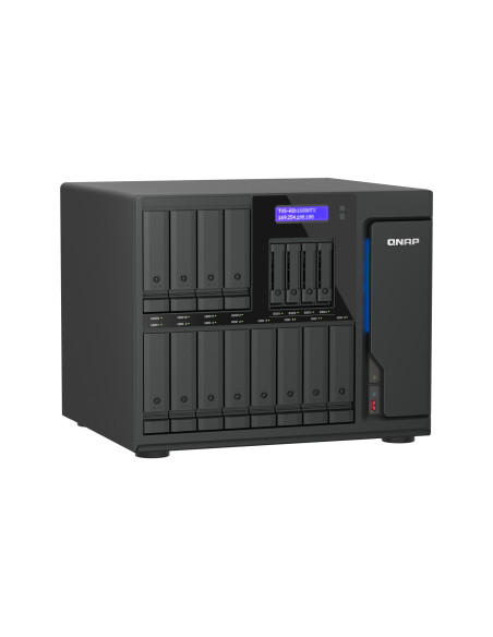 QNAP TVS-AIh1688ATX-U9-32G (Ultra 9, ZFS, 32GB DDR5 ECC RAM, 12x 3,5" + 4x 2,5", 2x 2,5GbE, 2x 10GbE)