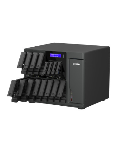 QNAP TVS-AIh1688ATX-U9-32G (Ultra 9, ZFS, 32GB DDR5 ECC RAM, 12x 3,5" + 4x 2,5", 2x 2,5GbE, 2x 10GbE)